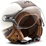 Soxon SP-325-URBAN Casco Demi-Jet, ECE certificato