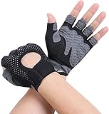 flintronic Guanti Palestra, Guanti da Fitness Traspiranti da Allenamento, Guanti Crossfit Paracalli...
