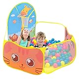 Ruspela Tenda da gioco per bambini, automontante e pieghevole, con motivo stile cartone animati, con...