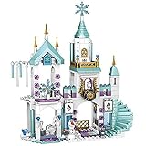 Doyomtoy Frozen giocattoli per ragazze, Anna ELSA principessa castello costruzione set per 6 7 8 9...