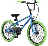 BIKESTAR Bicicletta bambini 6-7 anni da 20 pollici | Bici per bambino et bambina BMX con freno a...