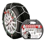 VIP RD9 - Catene da neve in metallo RD9 mm, misura 80, set 2 pezzi, guanti inclusi