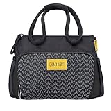 Badabulle B043018 Borsa Fasciatoio Boho, Nero
