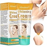 Mroobest Crema schiarente, Sbiancamento, Whitening Cream, Efficace per ascelle, ginocchia, gomiti,...