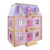 Melissa & Doug- Casa per Bambole in Legno, Multicolore, 14570