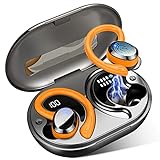 Cuffie Bluetooth Sport, Dascert Auricolari Bluetooth 5.3 Cuffie Wireless In Ear con 2 HD Mic Cuffie...