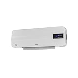 Olimpo Termoventilatore a Muro con Timer Termoconvettore elettrico da parete con elementi in...