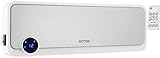 Termoventilatore da parete, timer da 12 ore, 2000 Watt, telecomando, elemento riscaldante in...