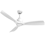 OFANTOP Ventilatore da Soffitto per Interni 132CM con Motore DC Silenzioso, 6 Velocità Ventilatore...