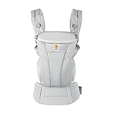 Marsupio Ergobaby Omni Dream per neonati, 4 posizioni SoftTouch Cotton marsupio anteriore...