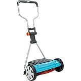 Rasaprato Elicoidale Gardena Classic 400 C: Rasaerba a Mano Larghezza Lavoro 40 Cm, Fino a 250 M²,...