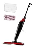 Vileda Steam XXL Scopa A Vapore, 50 W, 0.4 litri, 65 Decibel, Plastica, Rosso/Nero