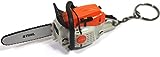 Portachiavi a motosega Stihl con suoni reali - 04209600003 - completo di batterie