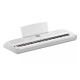 Yamaha DGX-670WH - Pianoforte Tastiera Digitale Greaded Hammer a 88 Tasti (Bianco)