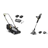 Alpina Rasaerba A Batteria Al1 3420 Li Kit, Larghezza Taglio 34 Cm, Batteria Da 20 V & Tagliabordi A...
