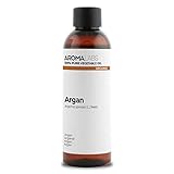 BIO - Olio vegetale ARGAN - 100mL - 100% Puro, Naturale, Spremuto a freddo e Certificato Cosmos -...