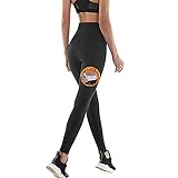 NHEIMA Pantaloni Dimagrante Donna Sportive Vita Alta, Leggings Anticellulite Donna Fitness,...