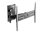 Meliconi Slimstyle Plus 600 SDR, supporto con doppio braccio da parete per TV a schermo piatto da...