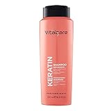 Vitalcare Keratin Oil Shampoo - Cheratina E Proteine Capelli Fragili E Stressati, 500 Millilitro
