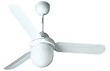 Vortice 61301&nbsp;ventilatori Nordik 1S/L 140/56&nbsp;soffitto, 175&nbsp;W, 240&nbsp;V, laccato bianco, Ø 142&nbsp;cm
