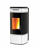 TERMOSTUFA A PELLET RAVELLI MODELLO HRV 120 GLOBE IDRO VENTILATA