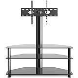 RFIVER Supporto TV da Pavimento Tavolino TV Girevole Porta TV Stand per Schermi 32 a 65 pollici...