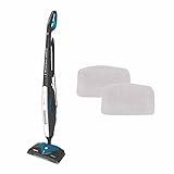 Hoover Steam Capsule CA2IN1D 011 Scopa a Vapore Lavapavimenti con 2 Panni in Microfibra Inclusi,...