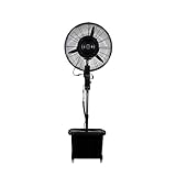 Ventilatore Nebulizzatore Esterno, microclima, per terrazza, Giardino, Bar/Ventilatori a...