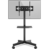 RFIVER Supporto TV da Pavimento Porta TV con Ruote Carrello per Schermi Plasma/LCD/LED 27-60...