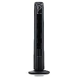 Brandson - Ventilatore a torre con telecomando 108 cm - Ventilatore inclinabile di 10 gradi -...