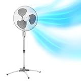 Innoliving INN-503 Ventilatore a Piantana | 40 cm di Diametro | 3 Pale in Plastica | Griglia Mesh |...