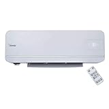 bimar AMA05 Termoventilatore da Parete ceramico, Elettrico a Basso Consumo 2000W con Telecomando e...