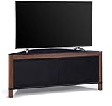 MDA Designs Volans tru-corner Beam through Through Glass Walnut / Black Pannello reversibile 2 porte...
