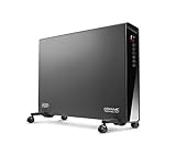 De'Longhi HX65L22 Slim Style TermoConvettore Elettrico, Silenzioso, Tecnologia Ceramica, TIMER 24H,...