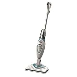 BLACK+DECKER FSM1616-QS Scopa a Vapore Lavapavimenti Steam Mop, Testa Pivotante per Tutte le...