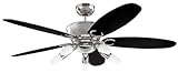 Westinghouse Lighting 72559 Arius Five-Light 132 cm ventilatore a soffitto per interni a cinque...