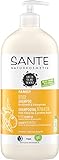 SANTE Naturkosmetik Shampoo riparante per capelli danneggiati e danneggiati, formula vegana con olio...