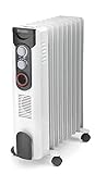 Olimpia Splendid - 99617 Caldorad 9 TT Radiatore ad Olio con Timer, 2000 W e 400W Fan, Bianco
