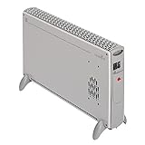 Vortice 70211 CALDORE' R, 2000 W, Plastica, Grigio,Grigio