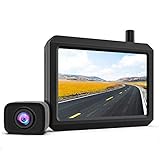 Cargoplay K7PRO Telecamera Retromarcia Kit Wireless Digitale supporta 2 telecamere, Telecamera...