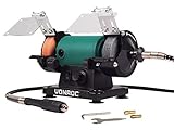 VONROC Smerigliatrice da banco multifunzione 150W, 75 mm, include albero flessibile. Velocità...