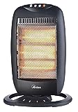 ARDES AR454B HALO 12 Stufa Alogena Oscillante 3 Elementi Riscaldanti - Stufetta Alogena a Basso...
