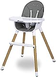 Bebeconfort Avista seggiolone pappa evolutivo che si trasforma in sedia bambino, con imbottitura e...