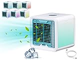 Beper P206RAF200 Mini Raffrescatore Da Tavolo, Umidificatore, Climatizzatore Personale Portatile,...