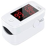 IDOIT 3 in 1 Saturimetro Professionale Pulsossimetro da dito con Letture Immediate Ossimetro per...