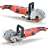 Tracciatrice scanalatrice a disco 5 dischi scanalatore muro 2800W pompa acqua