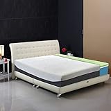 ITALYMATERASSI Materasso 1600 molle insacchettate Memory 7 zone massaggiante bugnato con Cuscini in...