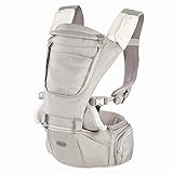 Chicco Hip Seat Carrier Marsupio Neonati Ergonomico da 0 Mesi a 15 kg, Porta Bebè 3in1...