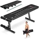 Sportstech innovativa 30in1 Panca pesi con Maniglia di trasporto | BRT100 Panca Piana con Design...