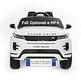 Range Rover Evoque (Bianco) Nuova con Monitor Touch Screen Mp4, Sedile in Pelle Macchina Elettrica...